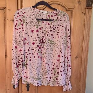 Pink Floral Women's Top by Joie